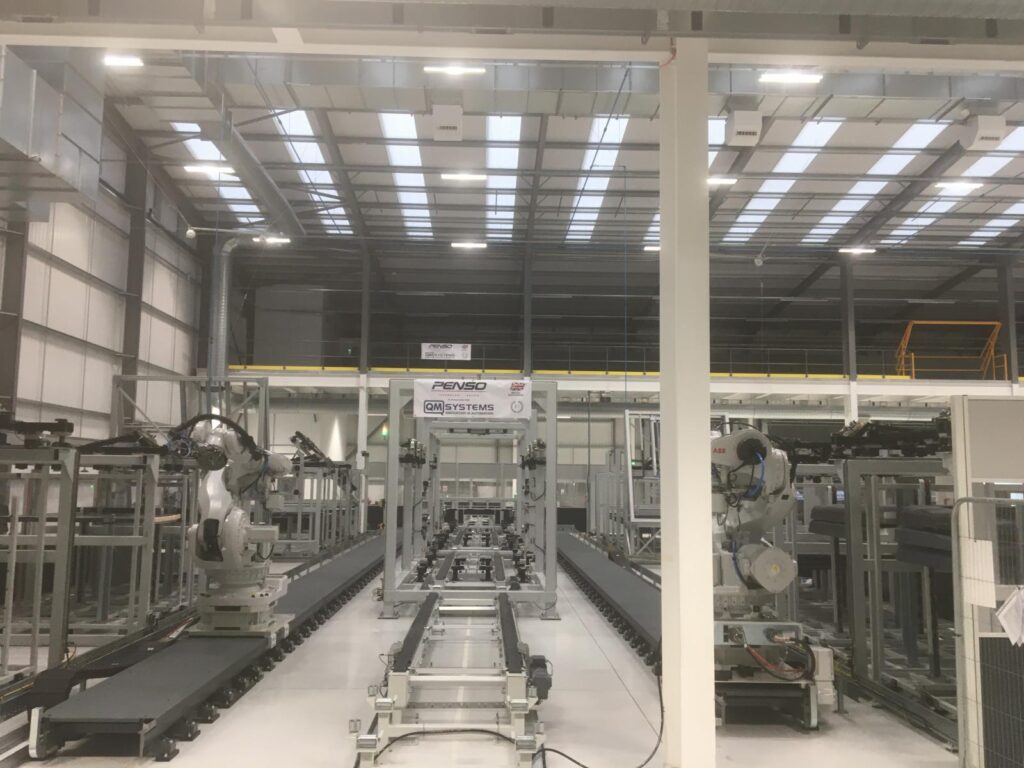White robotic composite assembly systems