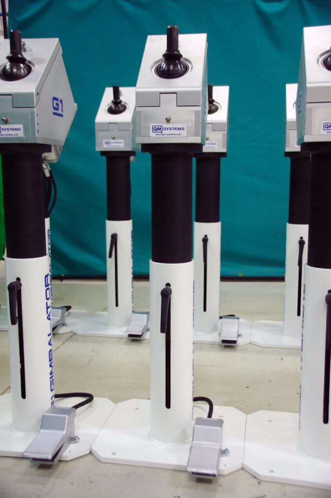 QM Systems G1 Gimbalators ready to start production